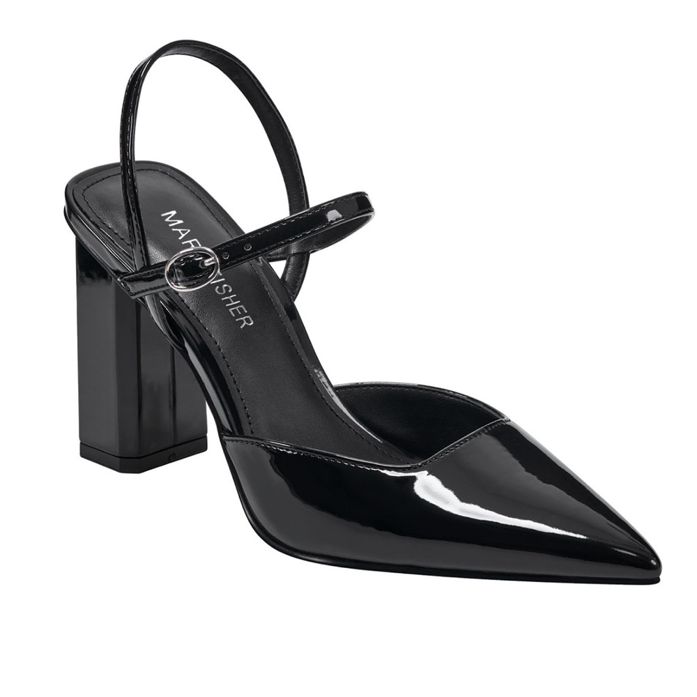 Women's Doster Block Heel Pointy Toe Dress Pumps